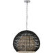 Canada 20 inch Chrome Chandelier Ceiling Light